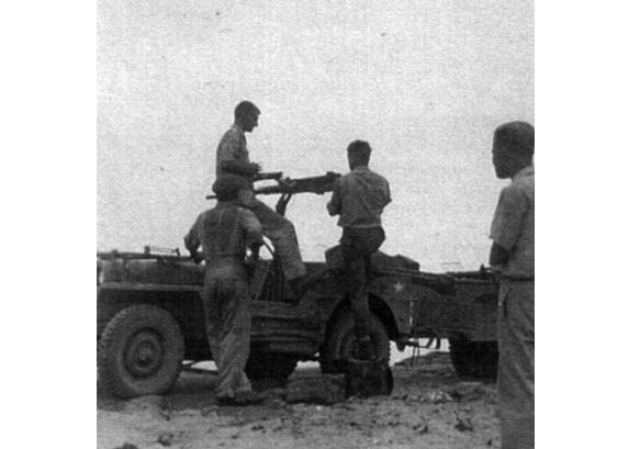 Army training vehicles used in operatives training, Australia