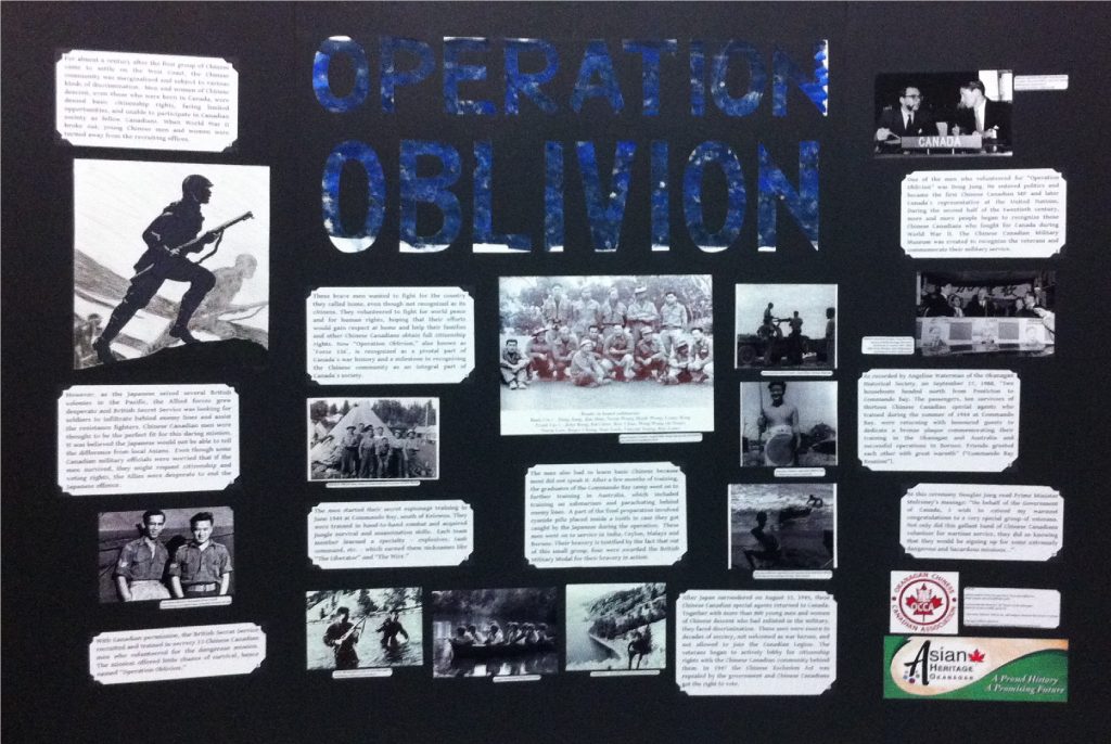 Operation oblivion AHM story panel